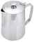 Fdit Jarra de Acero Inoxidable Taza de Café Taza de Leche Jarra con Tapa para Latte Coffee Art para Oficina Cocina(Plata4)