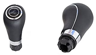 PLHJI Manuelle automatische Autoschaltung Schaltknauf Passend für Mercedes Benz W203 S203 CL203 W209 W204 C204 C63 C300 C250 W207 A207 W212-with_logo_big_14.5mm