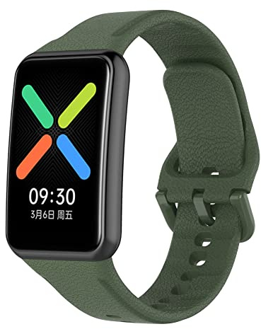 Tyogeephy Kompatibel mit Oppo Watch Free Uhrenarmband, Silikon Armband Uhrenarmband Accessoires für Oppo Watch Free