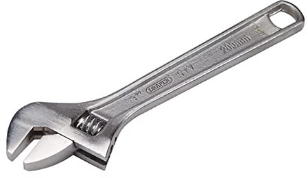 Draper 70396 Adjustable Wrench, 200mm