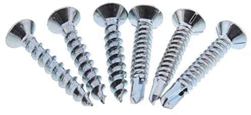 ToniTec Schraubenset KL-FR 6 Fensterbauschrauben Fensterbeschlagschrauben