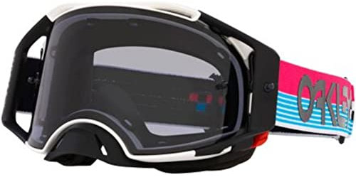 Oakley Airbrake Offroad-Motorradbrille für Erwachsene, Chex/Hellgrau, Einheitsgröße