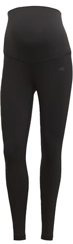 adidas Damen Yoga 7/8 Leggings (Maternity), Black, M