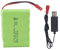 1PCS 6.0V 2800mah AA Batteria Ricaricabile JST-2P Spina con Cavo di Ricarica USB per Nuovo Huina 540 Dump 520 RC Bulldozer e 510 Escavatore 540 Camion di Costruzione RC Auto Batteria