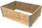 2 x Palettenrahmen Eiche Hochbeet PR12080EIEI aus Holz, 120x80x39 cm groß, faltbar, steckbar und stapelbar, Hochbeet für Garten, Obst, Pflanzen, Blumen, Gemüse und Kräuter