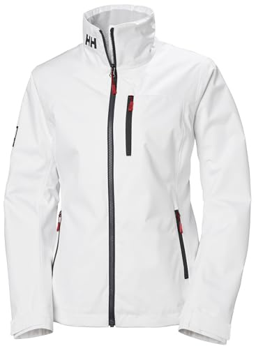 Helly Hansen Women's Crew Jacket 2.0, White, Large