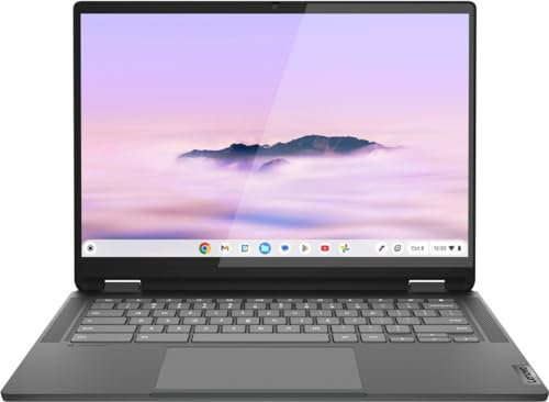 Lenovo IdeaPad Flex 5 2023 Chromebook 2 en 1 Laptop de 14 pulgadas WUXGA IPS Pantalla táctil 6-Core Intel i3-1315U 8GB RAM 128GB SSD Intel UHD Graphics Wi-Fi 6E Teclado retroiluminado Chrome OS w/ONT