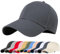 Enwokran Baseballkappe Herren Basecap Damen, Unisex Klassische Sonnenschutz Baumwolle Verstellbar Sport Mütze Atmungsaktiv für Sport Wandern Ausflug (Dunkelgrau)