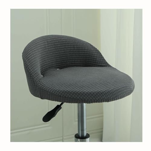 HHONGWYT Stuhlhussen Barhocker Bezug mit Lehne Stretch Barhocker Stuhlbezug Bezüge Barhocker Hussen überzug Barhocker Schonbezüge für Moderne Drehbare Sitzhocker Tresenhocker,#8,4PCS