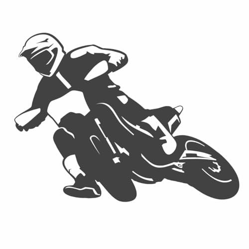 Supermoto Sticker 20 x 15 cm Aufkleber Autoaufkleber Motorrad - viele Farben