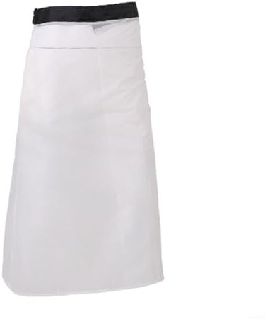Alanmoship Nylon-Regenrock, ultraleicht, wasserdicht, Kilt-Hose mit Aufbewahrungstasche, Taille 60–99,8 cm, für Radfahren, Camping, Wandern, Bodentuch oder Regenschutz (weiß)