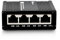 Atroodac Mini 5 Port Gigabit PoE Switch mit 4 PoE+ Ports & 1 Uplink, Unmanaged Netzwerkswitch Passthrough PoE Extender, Verbesserter Schutz, Robustes Metallgehäuse, Lüfterlos, Desktop-Design