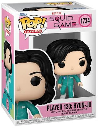 Funko Pop! TV: Squid Game S3- Player 120: Hyun-Ju - Le Jeu du Calamar - Figurine en Vinyle à Collectionner - Idée de Cadeau - Produits Officiels - TV Fans
