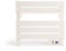 CREATE / Warm Towel Mini/Toallero Eléctrico de Suelo o Pared Blanco Roto con Estante / 52,3x8x55,8cm / Bajo Consumo, secatoallas, silencioso, Ultrafino, 150 W