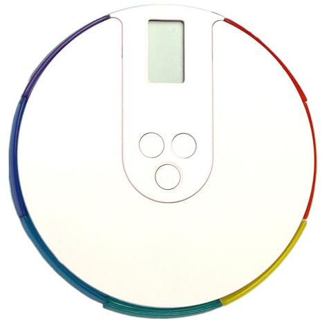 Electronic Pill Box Timer - Automatic Pill Dispenser | Medication Time Display Reminder Box | Pill Box with Alarm | Smart Pill Dispenser Reminder | 7-Day Portable Tablet Storage Box | Up to 4 Alarms