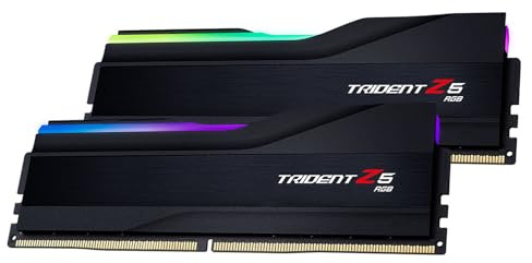 G.skill Trident Z5 Rgb F5-6000j2836g32gx2-Tz5rk Memoria 64 Gb 2 X 32 Gb Ddr5 4800 Mt/s 288-Pin Dimm (ddr5 64gb Pc 6000 Cl28 G.skill Kit [2x)