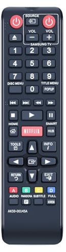 Remote Control For AK59-00145A LCD HDTV BDE5700 BDES6000 BD-E5300 BD-EM57 BD-EM57/ZA Blu-Ray DVD Player For NETFLIX