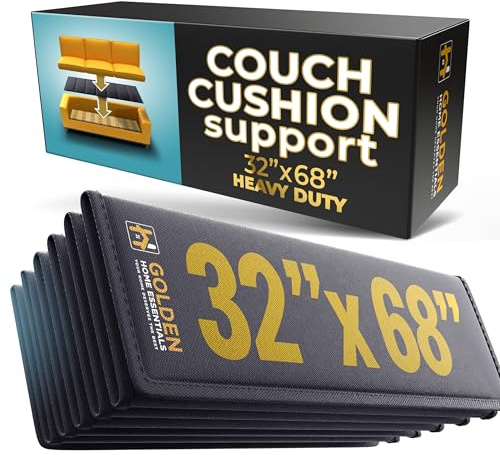 Golden Home Essentials XXXL 32in x 68in Couch Support for Sagging Cushions - Extra Wide Sofa Cushion Board - 0.4in Saggy Cushion for Seat Support