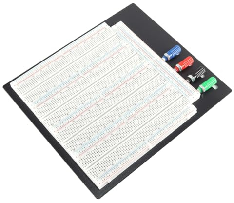 Durlo 3220 Point Solderless Electric Breadboard, ZY-208 Circuit Testing Breadboards Prototype PCB Universal Test Board