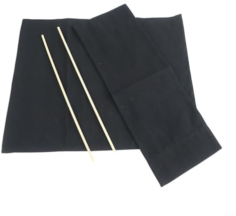 Eawfgtuw Waschbares Polyester-Regiestuhl-Sitzbezüge-Set, Segeltuch-Ersatz mit faltbarem Design, für einfache Installation und Reinigung, blau-weiße Streifen für runde Stangenstühle (Khaki)