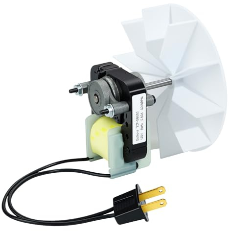 Qofaoye Universal Bathroom Exhaust Fan Motor Kit - 120V 50CFM for Nu-Tone & Br-oan, Bathroom Vent Fan with Blower Wheel, Third Generation, Enhanced Performance