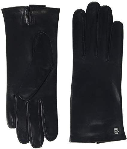 Roeckl Damen Ladies Dress Glove Handschuhe, Schwarz (Black 000), 6