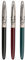 3 PCS Hero 329 Horse Pattern Classic Fountain Pen Set, Fine Nib Vintage Stainless Steel Cap Smooth Writing Gift Pen