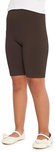 Merry Style Mädchen Kurze Leggings aus Baumwolle MS10-227 (Braun,134)