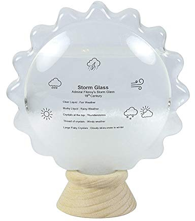 Nauticalia Sun Shaped Storm Wolkenflasche Wetterstation Set