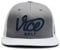 Vice Golf Unisex Squad Cap Hut, weiß/grau, One Size