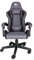 Talius Hornet - Silla Gaming Gris Tela Transpirable, Brazos fijos, Butterfly, Base Naylon, Ruedas 60mm, Gas Clase 4 (Gris)