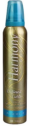 New Harmony Gold Firm Hold For Defined Curls Styling Mousse 200ml