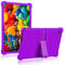 ATOOZ for Lenovo Tab M10 3rd Gen Case 10.1,Soft Silicone Shockproof Case for Lenovo Tab M10 3rd Gen Tablet 2022 (TB-328F/TB-328X) with PC Stand (Purple)