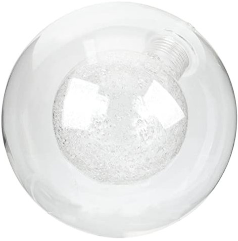 Uonlytech Abat-jour Double Verre Transparent Pour Lampe De Plafond Et Suspension Moderne Décoratif Et Facile à Installer