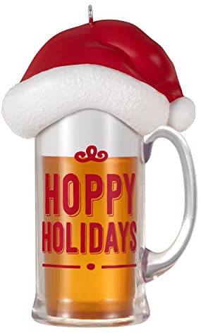 Hallmark Keepsake Christmas Ornament 2023, Hoppy Holidays, Beer Mug Ornament, Beer Gifts