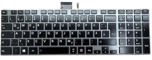 T-ProTek DEUTSCHE - Tastatur Keyboard kompatibel für Toshiba Satellite L855-12X