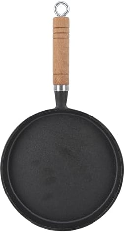 BORDSTRACT Cast Iron Frying Pan, 8 Inch Non Stick Skillet, Pancakes Breakfast Frying Pan for Restaurant Hotel Household Kitchen Use