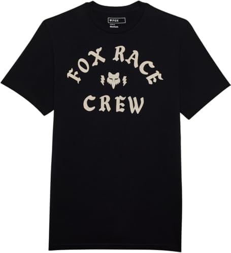 Fox T-Shirt Race Crew PREM Tee Black L