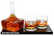 Official Atari Joystick Decanter Set with 2 x Atari Action Button Whisky Glasses and CX78+ Games Pad Tray, for Whiskey, Scotch & Gin, 750ml Decanter, 300ml Glasses, Birthday Gift for Men - ThumbsUp!