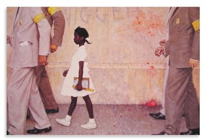 QINGYUAN Norman Rockwell Poster, Kunstwerke auf Leinwand, ästhetisch, für Zimmer, Wandkunst, moderne Dekoration, 60 x 90 cm