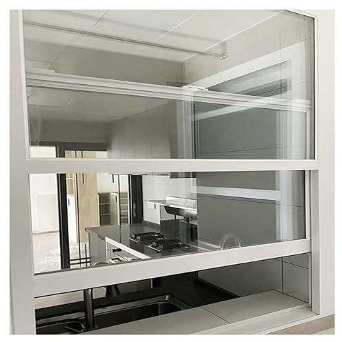 PFCDZDU Food Truck Finestra, Lega Alluminio Vendita Servizio Finestra, Montaggio A Filo Verticale Scorrevole Schermo Finestre, Concessione Campeggio Rimorchi Finestra(27.6x39.4in/70x100cm)