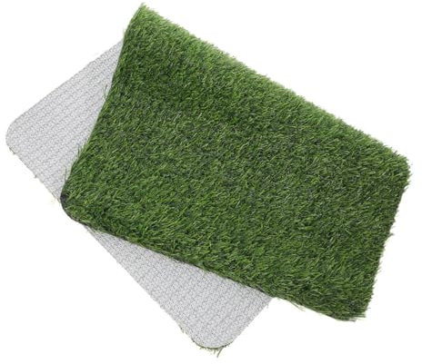 TINEASUR Tapis De Porte Gazon Artificiel Tapis Extérieur Imitation Herbe Gazon Synthétique