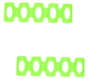 Cabilock 2pcs Fridge Supplies Beer Holder Convenient Beer Organizer Fridge Stacker Non-slip Silicone Mat