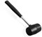 TECHZOCO Mazo de goma Martillo de hule, Martillo de goma, Mazo de goma, Martillo de caucho, Mazo de caucho, Martillo de hule, Martillo de golpe suave, Mazo con cabeza de goma, 300 Gramos