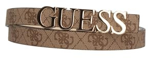 Cinta donna Guess Zamira 4g logo not adjustable belt latte logo CS25GU09 BW9204P5120 L