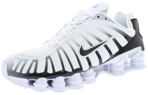 Weiß / Reines Platin / Schwarz Nike Shox Tl, Weiß/Pure Platin/Schwarz, 13