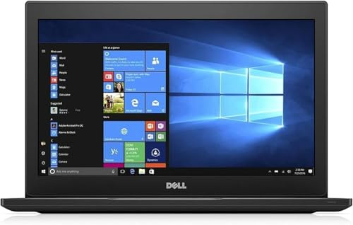 Dell Latitude 7280 Business Laptop, 12.5-Inch Notebook, Intel Core i5-7200U, 16GB RAM, 256GB SSD, Win 11 Pro (Renewed)