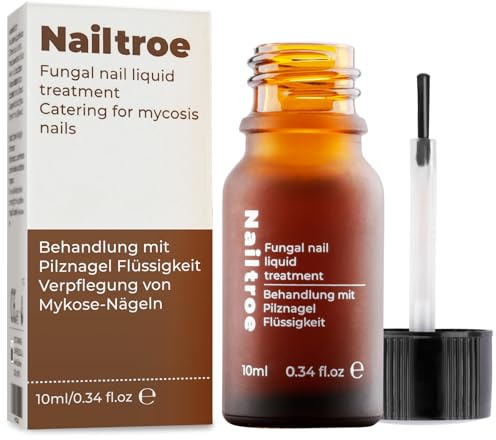 Micosi Unghie Piede Trattamento Liquido Antifungino | Nailtroe Soluzione per Funghi Unghie Piedi | Onicomicosi Piedi Formula Attiva Idratante,10ml