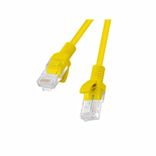 Lanberg PCU6-10CC-1000-Y Netzwerkkabel Kat.6 Utp, 10m gelb