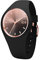 Ice-Watch - ICE sunset Black - Schwarze Damenuhr mit Silikonarmband - 015748 (Medium)